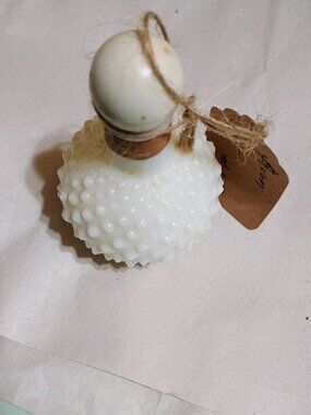 Vintage Avon milkglass perfume bottle